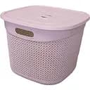 Кошик Ucsan Drop квадратний з кришкою 36 л пурпурно-рожевий (116903.1)