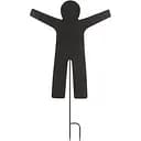 Фігура людини металева для вулиці 100 см (20226)