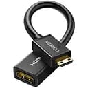 Переходник адаптер Ugreen Mini HDMI to HDMI 2.0 4K 60 Hz 0.5 м Black (HD168)