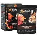 Набір вологих кормів Savory Kitten 3+1 для кошенят, ягня з гарбузом у желе 340 г (4 шт. х 85 г)