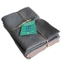 Набор кухонных вафельных полотенец Lovely Svi 4 шт: 45 x 65 см, 100% хлопок Микс Серых и Кремовых.