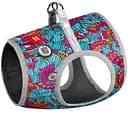 Шлея для собак мягкая Waudog Clothes Лето, с QR паспортом, XS3,32-35х22-24 см