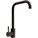 Смеситель кухонный Platinum NS02B (3008B-NA) поворотный однорычажный из нержавеющей стали темная скала