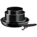 Набір посуду Tefal Ingenio Easy Cook & Clean 4 предмети чориний (L1539543)