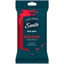Серветки вологі Smile Men з екстрактом дерева дракона 10 шт.