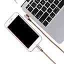 Кабель Lightning Hoco capsule U17 1.2 м коричневий