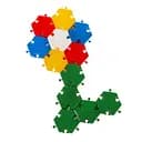 Детская мозаика-пазл №3 1-144, 40 деталей ?60мм