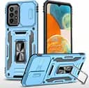 Ударостійкий чохол Camshield Army Ring для Samsung Galaxy A23 4G Блакитний / Light Blue