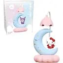 Дитяча настільна лампа Hello Kitty на місяці рожева (352E)