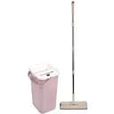 Набір для прибирання Violet House швабра з відром бежевий 12 л (1189 д/прибирання 12 л)
