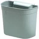Корзина для мусора Stars Plast подвесная 27х16.5х21 см серая (94145/сір)
