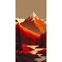 Картина за номерами ArtCraft Перед сутінками 40x80 см (11024-AC)