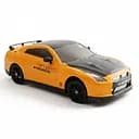 Радиоуправляемая Гоночная машина SC 24 A 01, Аккумулятор 3.7V, Подсветка фар, Сменные колеса, Дорожные конусы, Желтая