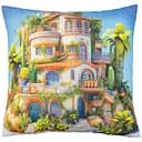 Подушка декоративна Home Line Будинок 5 поверхів 45x45 см (189208)