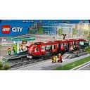 Конструктор LEGO City Трамвай и вокзал в центре города 811 деталей (60423)
