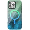 Чохол Epik TPU Shiny Mountain MagFit для Apple iPhone 16 Pro 6.3 Green/Blue