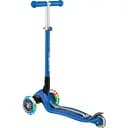 Самокат Globber Primo Foldable Fantasy Lights гонки, со светящимися колесами до 50 кг, 3+, 3 колеса, синий