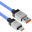 Кабель Baseus CoolPlay Series USB to Type-C 100W 1 метр (CAKW000603) голубой