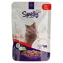 Вологий корм Spelly для дорослих котів яловичина в желе 85 г