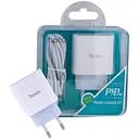 Зарядний пристрій Hoco C76A Speed Source 20W + кабель Type-C to Lightning