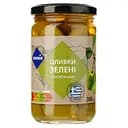 Оливки Премія зелені цілі з кісточкою в розсолі 300 г (882052)