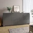 Большой комод LION Ларри-2 Антрацит (LION-041070)