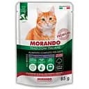 Вологий корм для стерилізованих котів Morando Tradizioni Sterilized беззерновий шматочки у соусі з яловичиною та овочами 85 г