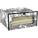 Органайзер Idea Home Anthracite Flowers NP-256 для білизни 40x32x20 см (NP-256 ткан. з/кр д/взуття Anthracite Flowers)