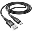 Кабель Hoco X72 Creator silicone charging data cable for Type-C Чорний