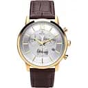 Чоловічий водонепроникний наручний годинник Royal London 41392-03 кварцовий із шкіряним ремінцем