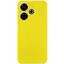 Чохол Getman TPU Liquid Silk Full Camera для Xiaomi Redmi 13 4G/Poco M6 4G Жовтий/Flash