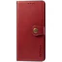 Кожаный чехол-книжка Getman Gallant (PU) для Samsung Galaxy A05s Красный