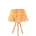 Лампа настільна J-Line з абажуром з тростини 51 см (43818)