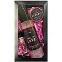 Набор Mayur Уход за телом и губами: парфюмированный мист для тела 100 мл + скраб для губ 15 г + бальзам для губ 5 г