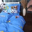 Комплект постельного белья Mirson Ranforce Elite Roblox game blue 2x143x210 см (2200011551968)