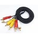 Кабель GRAND Audio Video 3 x RCA тато 3 x RCA тато тюльпани тюльпани 1.5 м