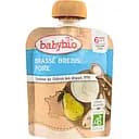 Органічне молочне пюре Babybio з овечого молока з грушею 85 г