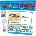 Картки міні Zirka Птахи 110х110 мм UA-ENG 72753