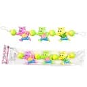 Брязкальце розтяжка на коляску (тигренята, дракончики, собачки), 42x8x3 см