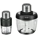 Подрібнювач Sokany SK-YM-7032 набір з 2-х чоппер м'ясорубка 3 л і 0.5 л 800 Вт чорний