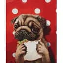 Алмазна мозаїка Brushme Щасливий песик ©Lucia Heffernan DBS1208, 40x50 см