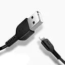 Кабель Hoco X20 Flash Lightning charging cable L-3 м Чорний
