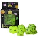 Набір кубиків Glow in the dark 7 Dice Set - Yellow , 7 шт. (g7dglow01)