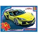 Детский пазл G-Toys Dream Garage Гараж Мечты постер 35 элементов (FW773)