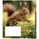 Тетрадь ученическая Engoy your life Школярик 012-3252L-1 в линию 12 листов