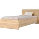 Односпальне ліжко Еверест Соната-900 90х200 см дуб крафт золотий (EVR-2676)