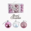 Набір ялинкових прикрас Кулі, 15 шт., 5 см C67315