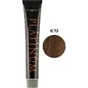 Крем-фарба для волосся Hipertin Utopik Platinum 8.72 Світлий блонд коричнево-перламутровий 60 мл