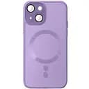 Чохол Epik TPU+Glass Sapphire Midnight with MagSafe для Apple iPhone 14, 6.1 Бузковий/Lilac