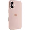 Чехол Epik Silicone Case Full Camera Protective AA для Apple iPhone 16, 6.1 Розовый/Pink Sand